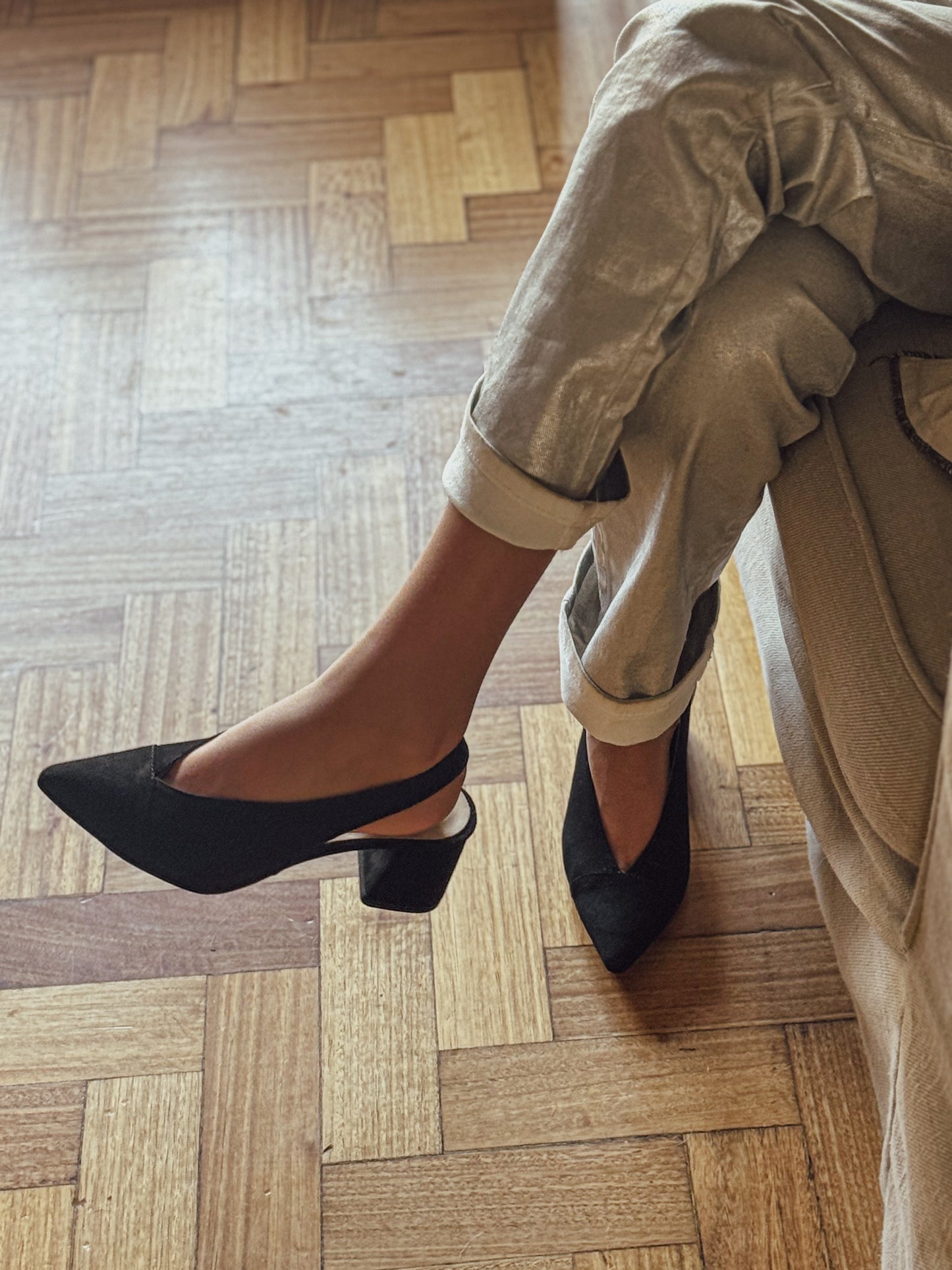 Sapatos Mongolia Preto