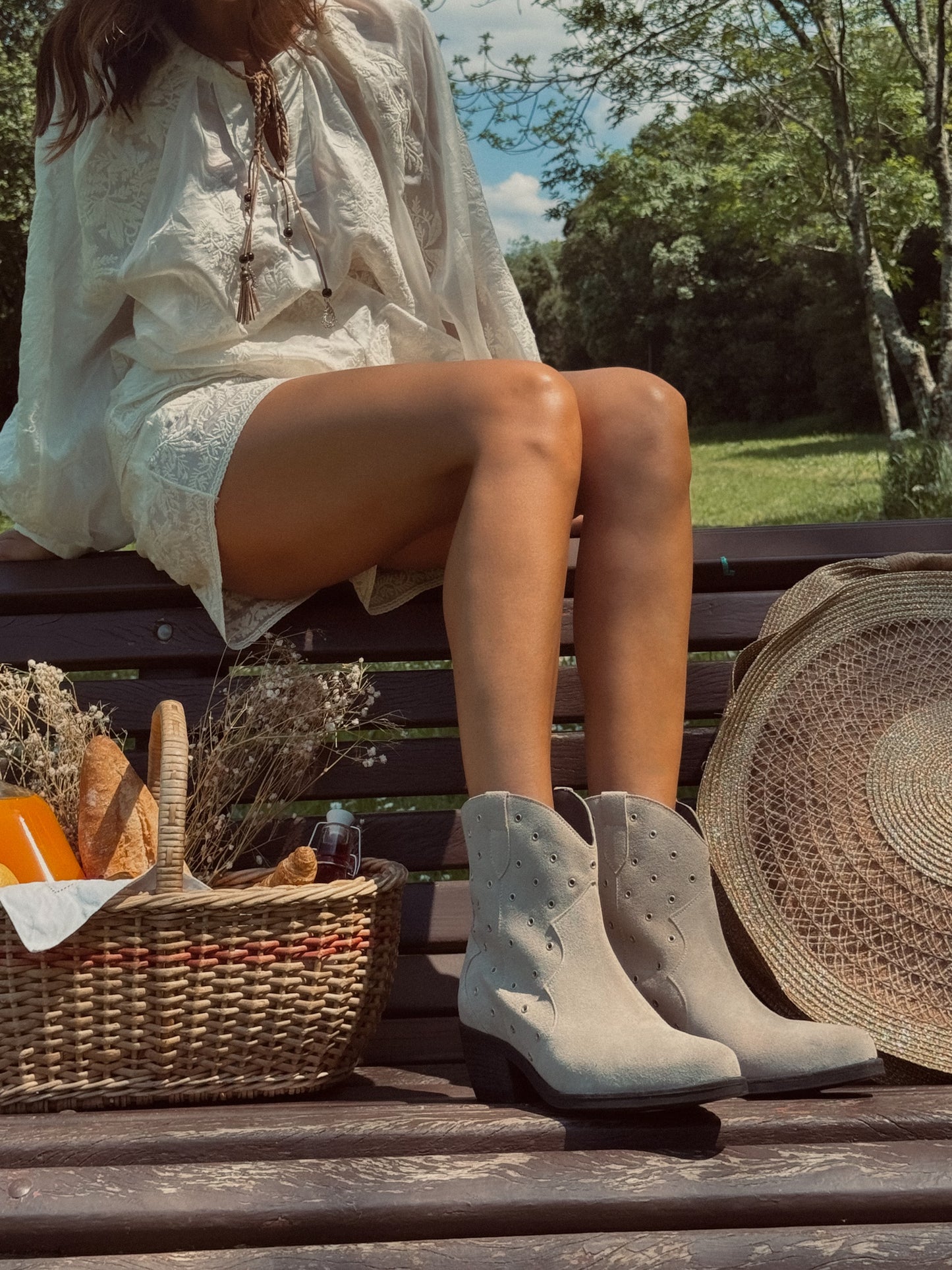 Botas Silverlake Bege