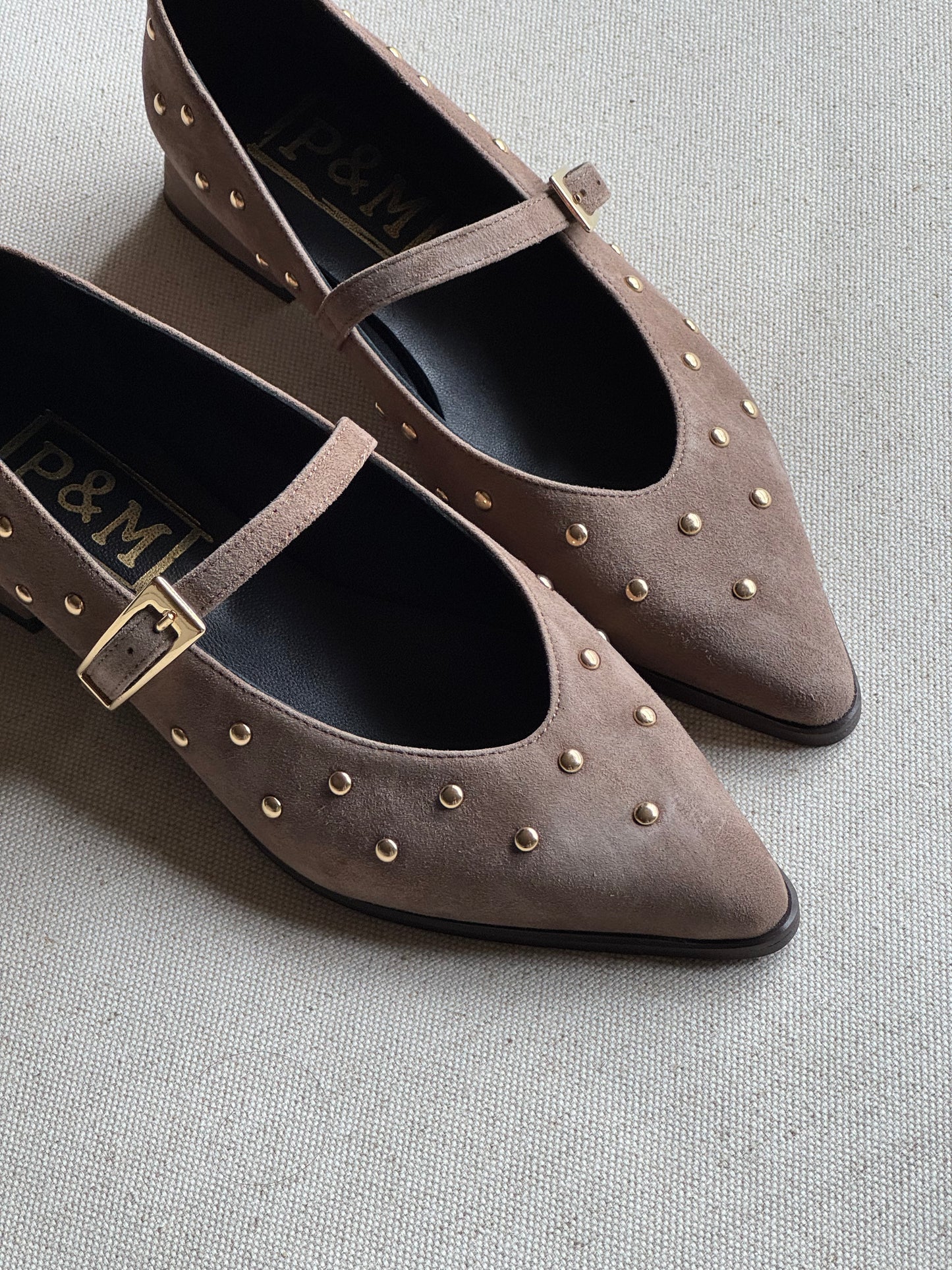 Sapato Mary Jane Brigitte Taupe