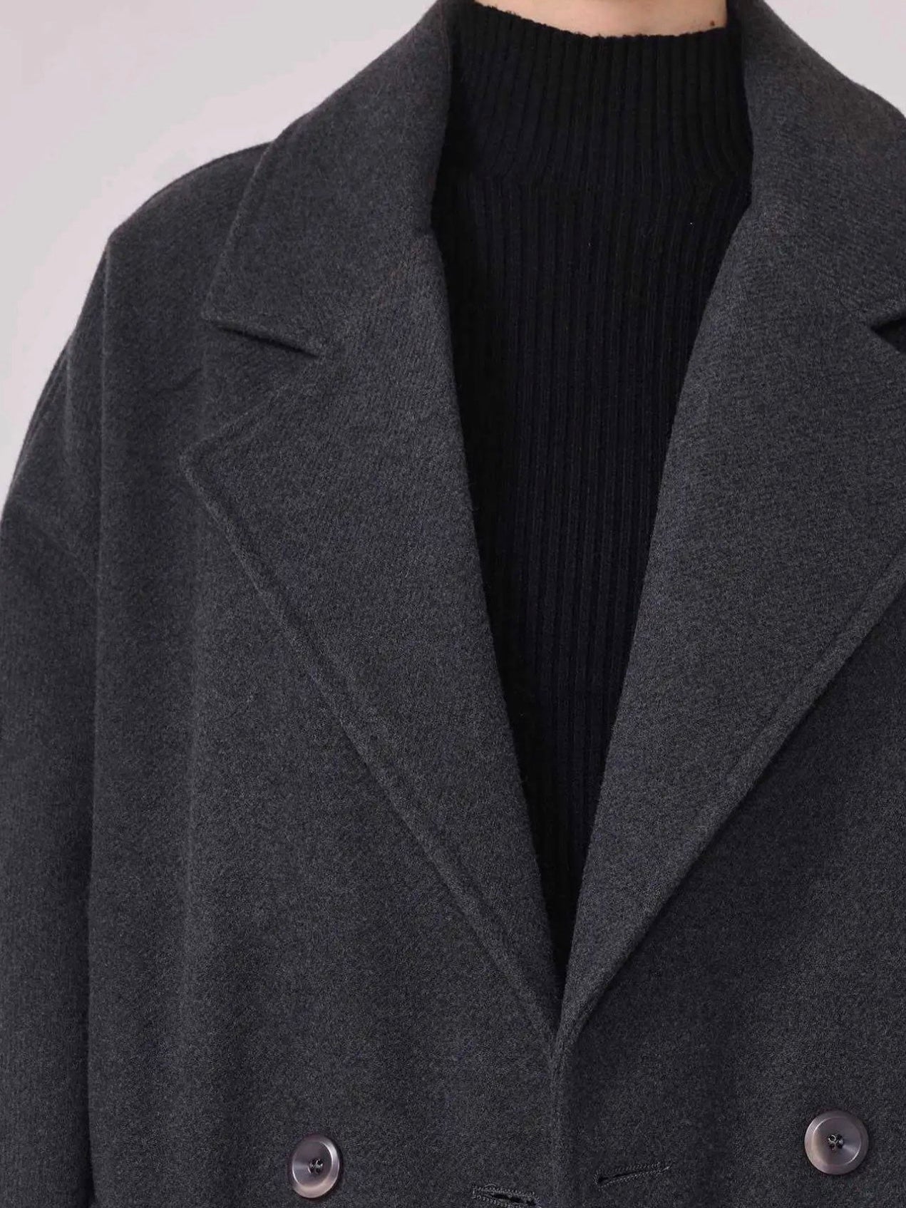 Sobretudo de Trespasse Cinzento