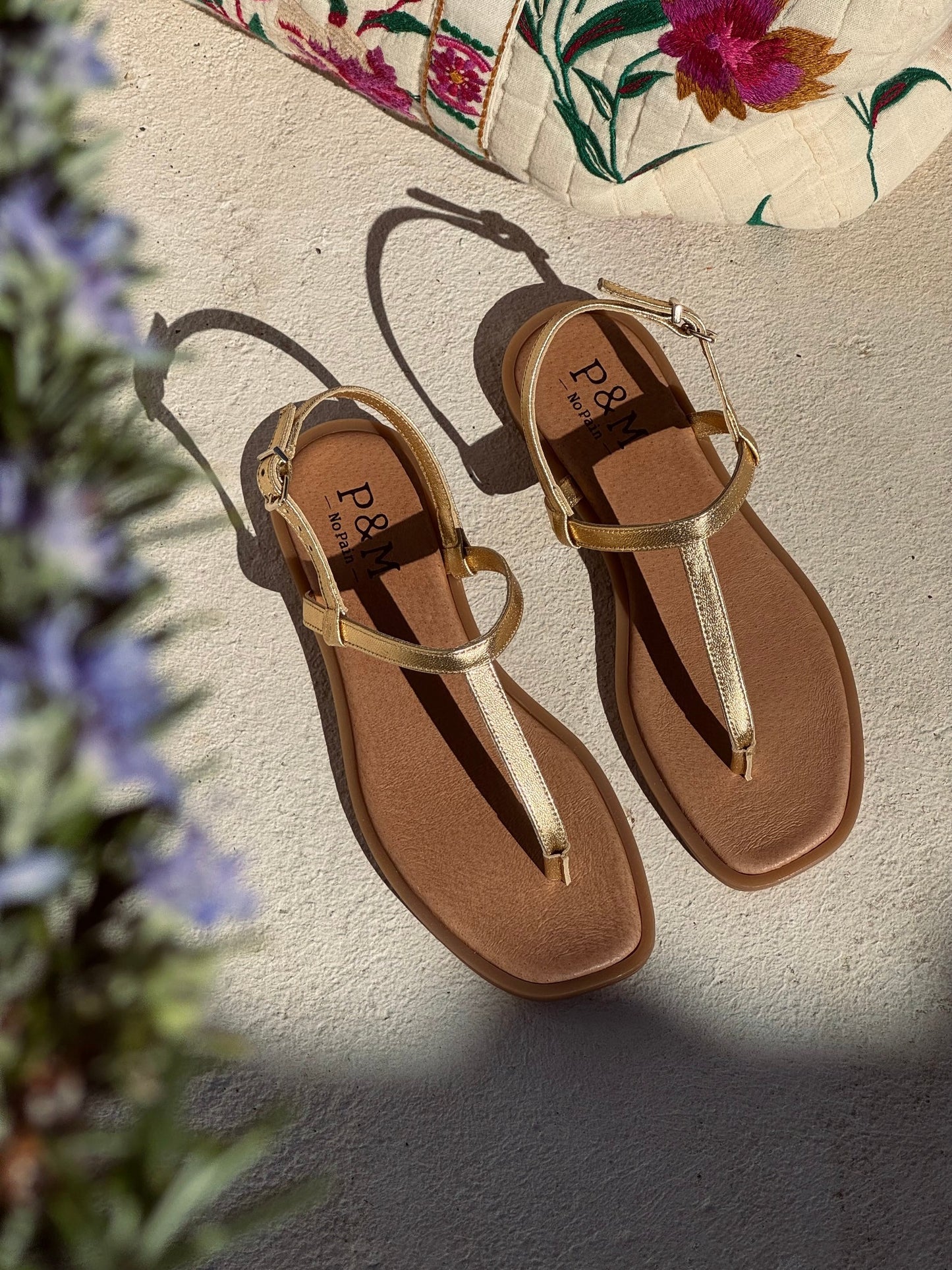 Sandálias Marigold Dourado