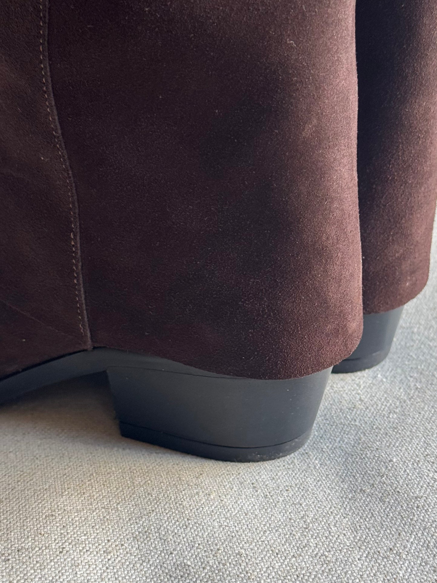 Botas Celine Castanho Escuro