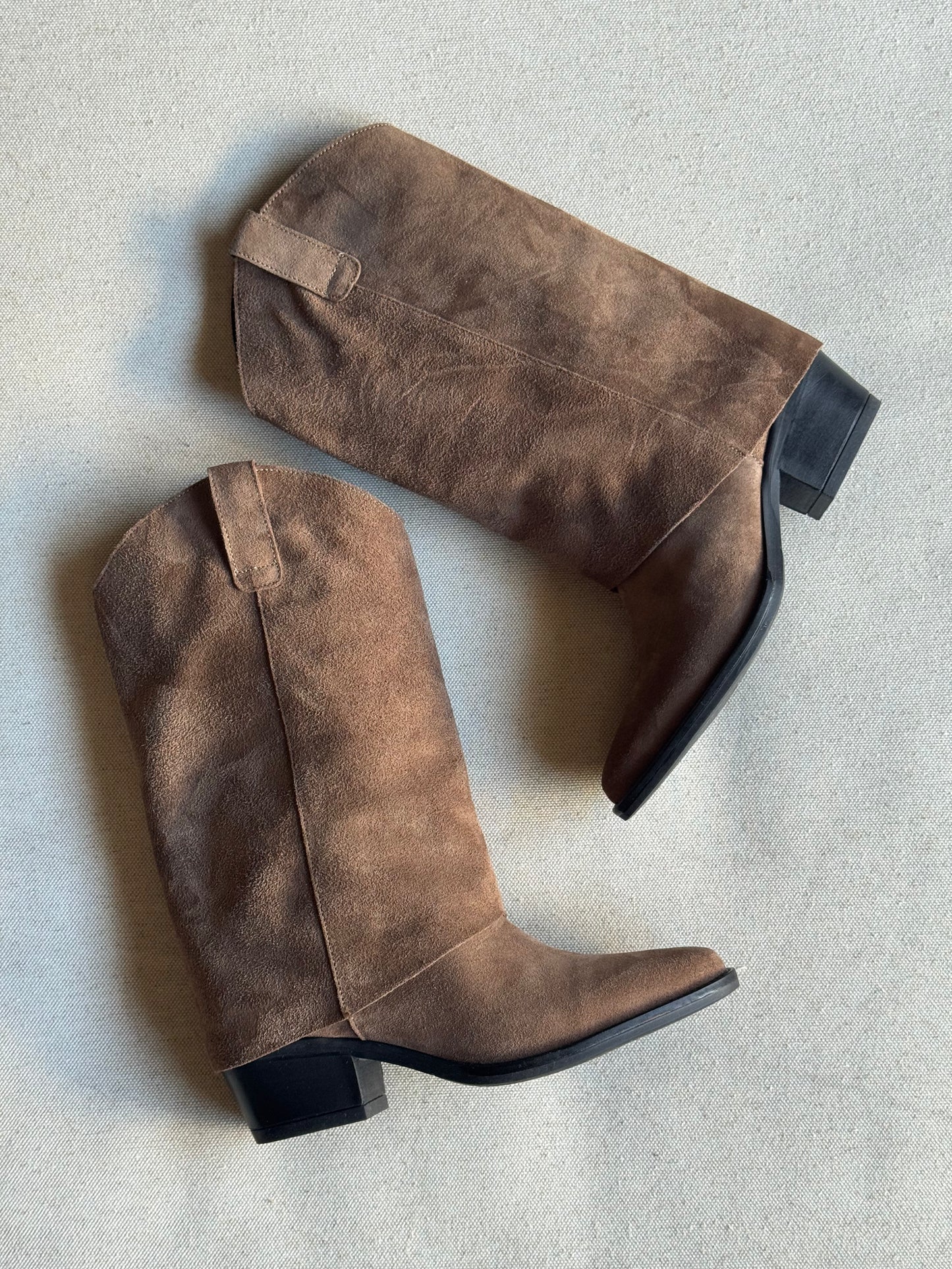 Botas Celine Taupe