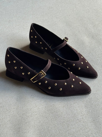 Sapato Mary Jane Brigitte Chocolate