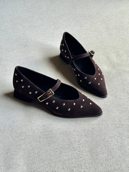 Sapato Mary Jane Brigitte Chocolate