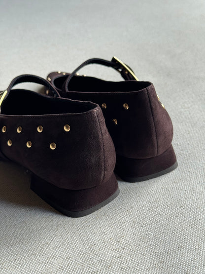 Sapato Mary Jane Brigitte Chocolate