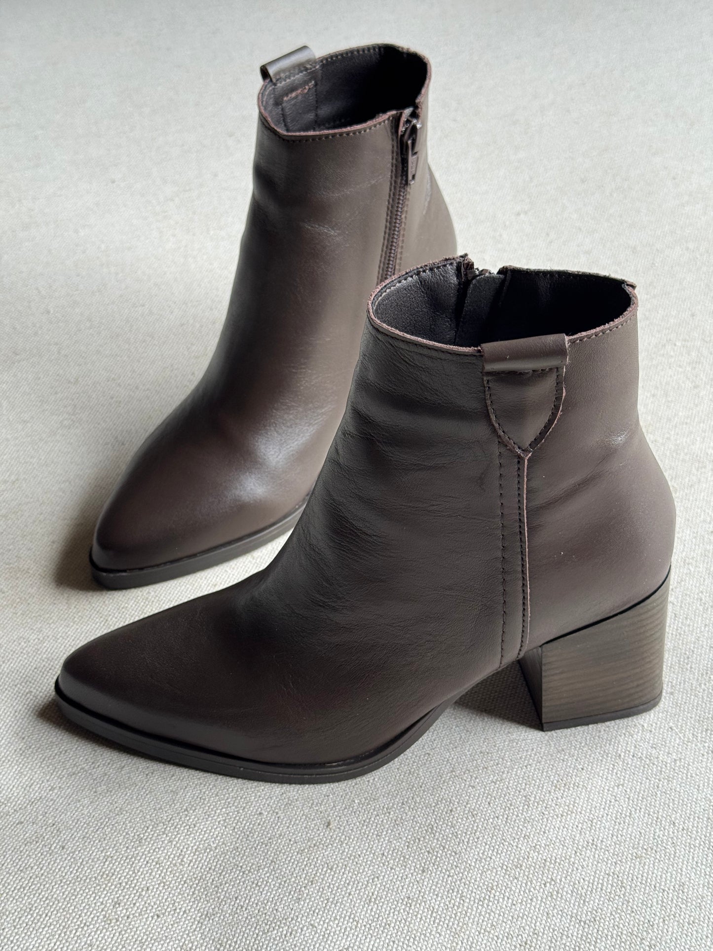 Botins Camille Chocolate