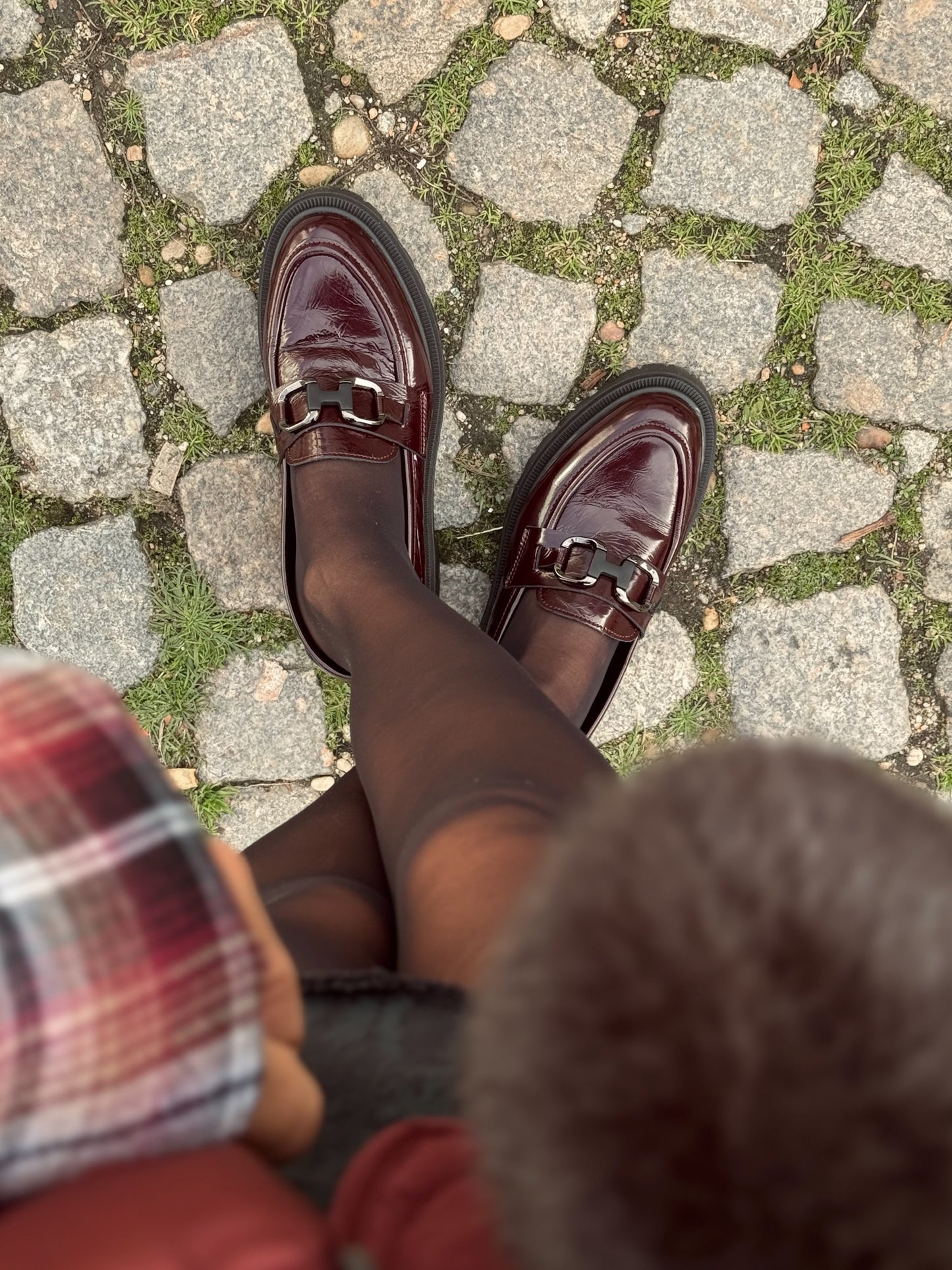 Sapatos Tribeca Bordeaux Verniz