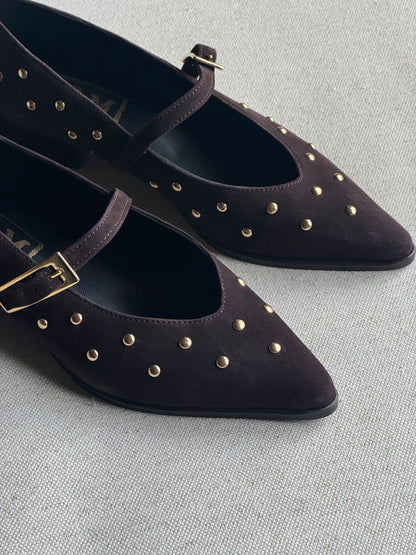 Sapato Mary Jane Brigitte Chocolate