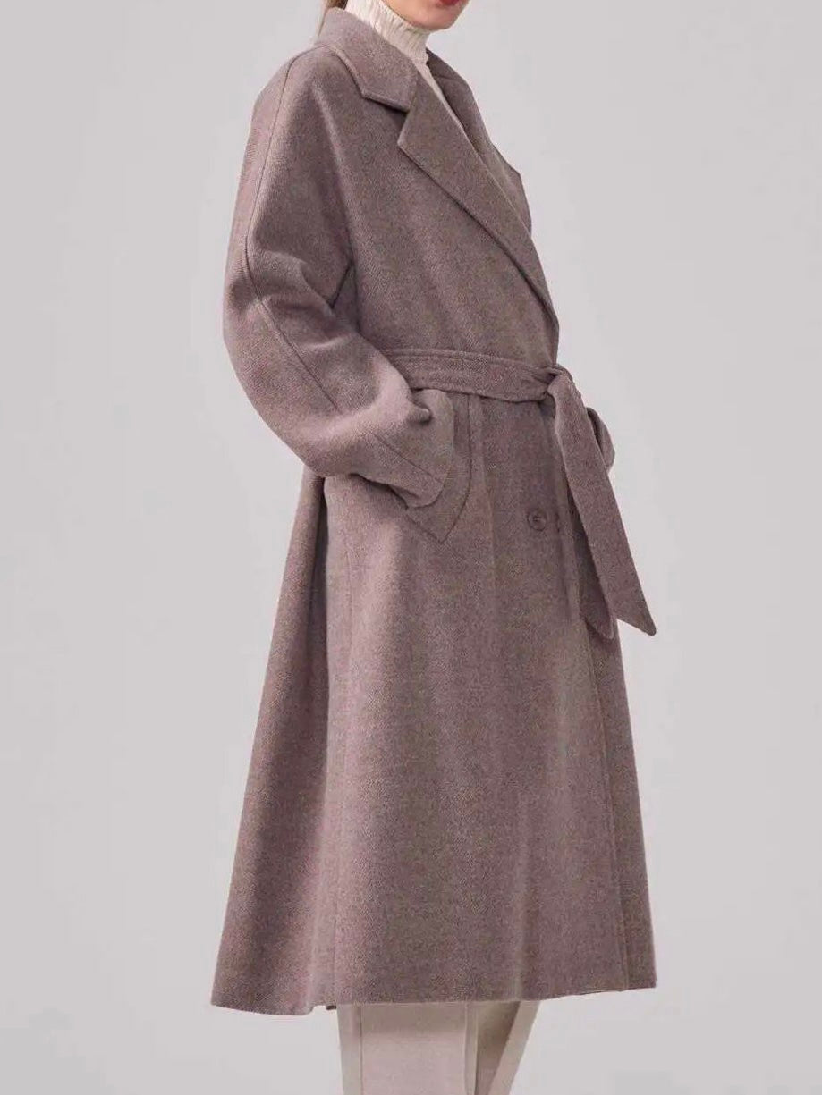 Sobretudo de Trespasse Taupe