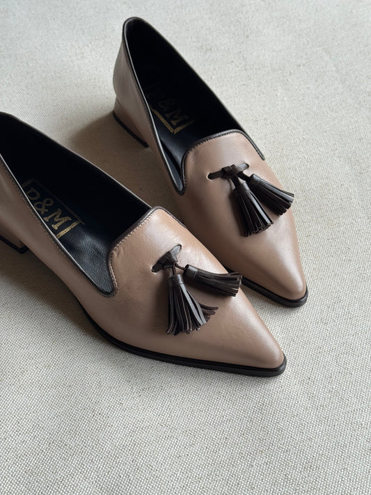 Loafers Flore Taupe