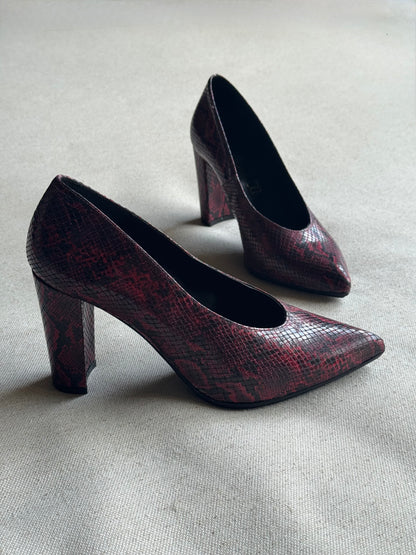 Sapatos Dragon Bordeaux