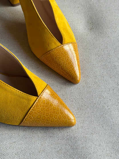 Sapatos Mongolia Amarelo