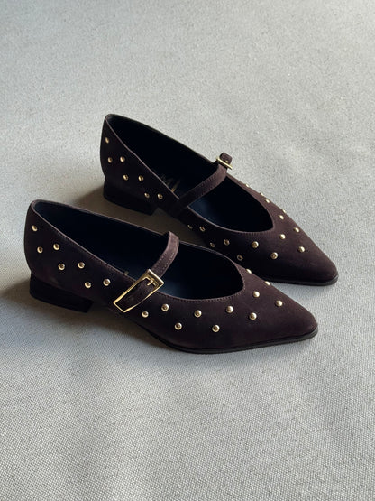 Sapato Mary Jane Brigitte Chocolate