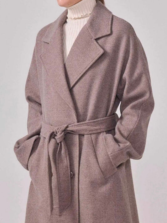 Sobretudo de Trespasse Taupe