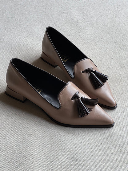 Loafers Flore Taupe