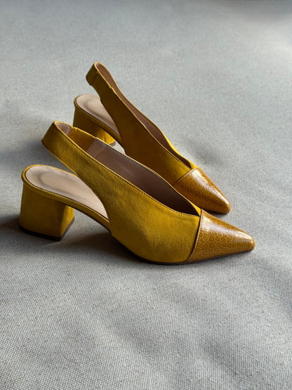 Sapatos Mongolia Amarelo