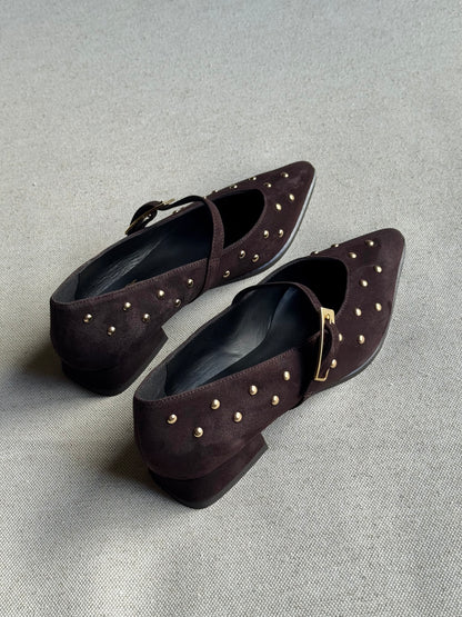 Sapato Mary Jane Brigitte Chocolate