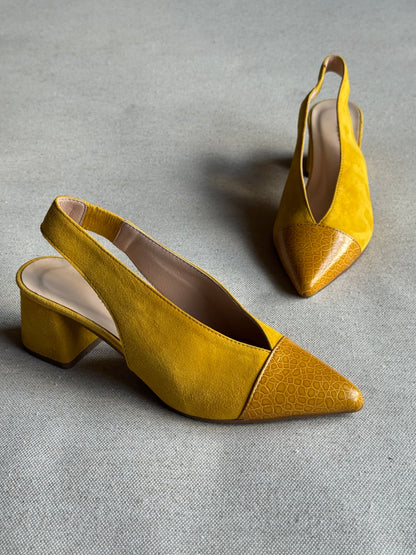 Sapatos Mongolia Amarelo