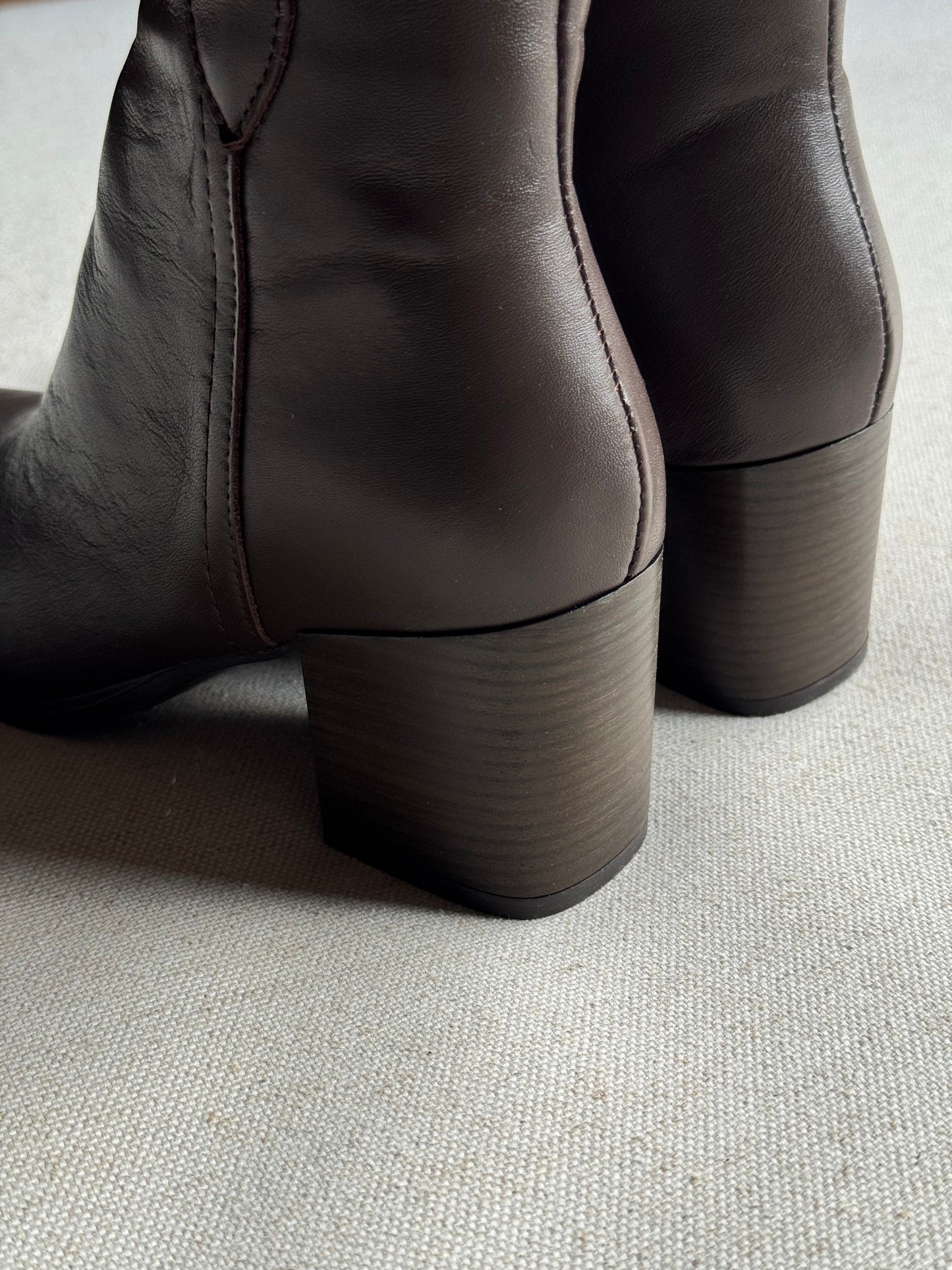 Botins Camille Chocolate