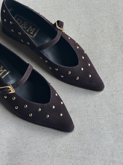 Sapato Mary Jane Brigitte Chocolate