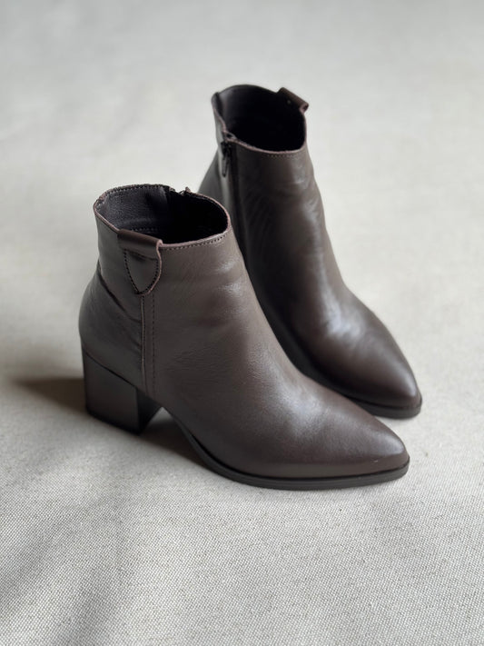 Botins Camille Chocolate