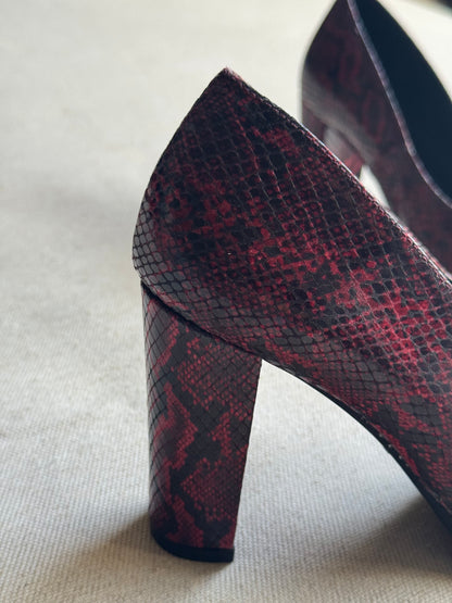 Sapatos Dragon Bordeaux