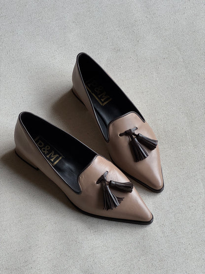 Loafers Flore Taupe