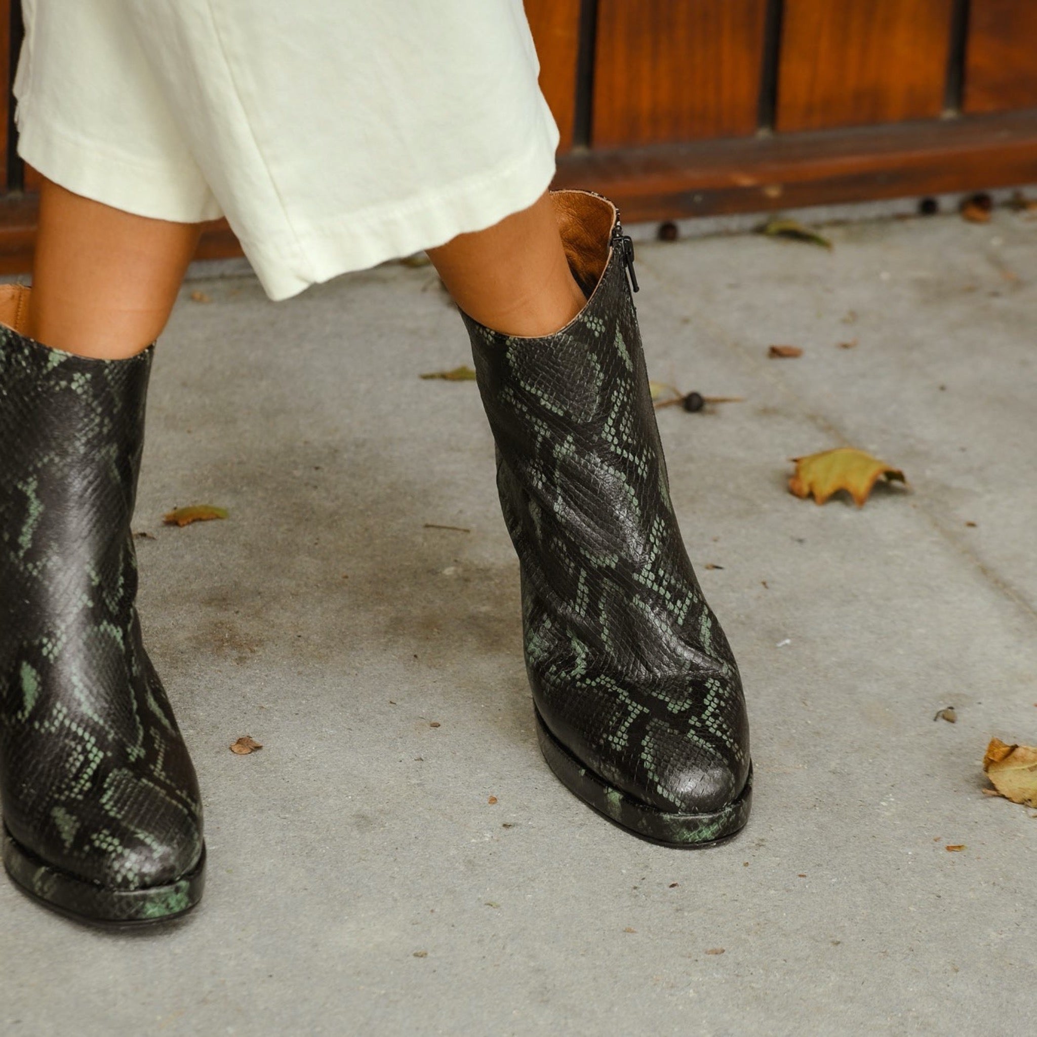 Botas Manhattan Esmeralda