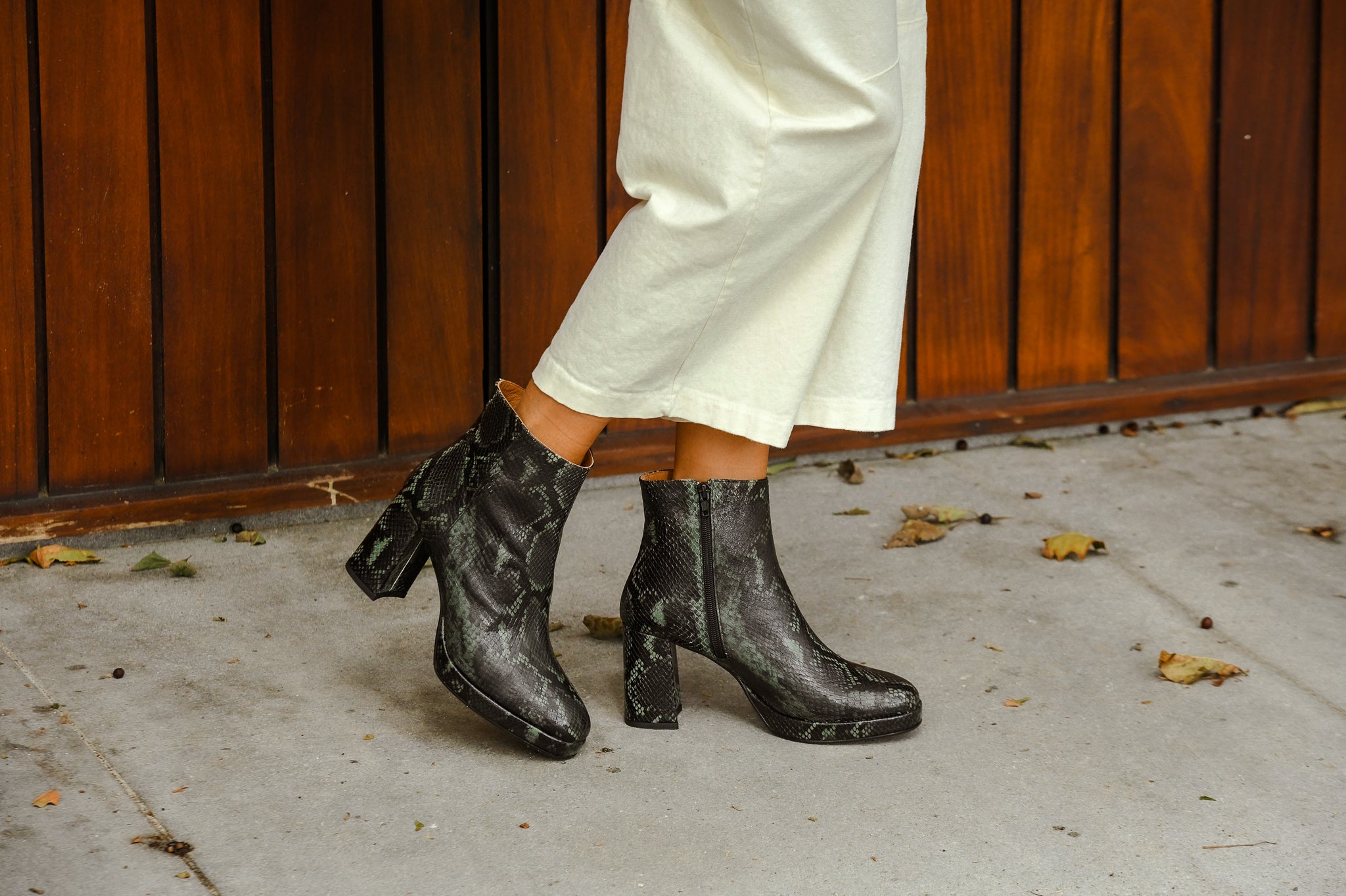 Botas Manhattan Esmeralda
