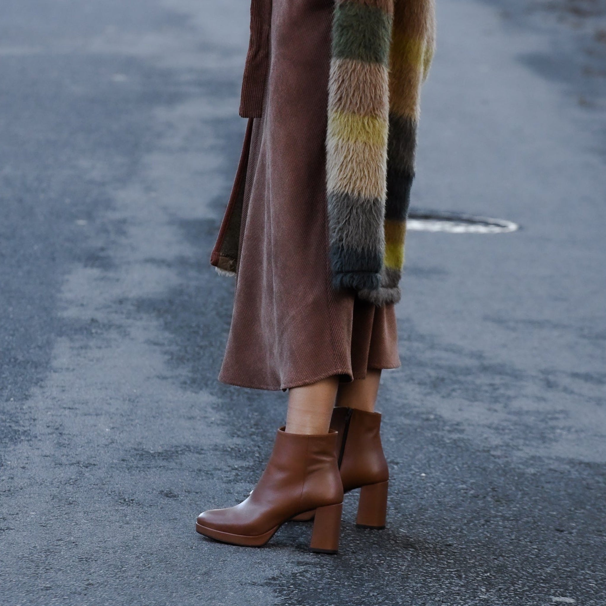 Botas Manhattan Camel