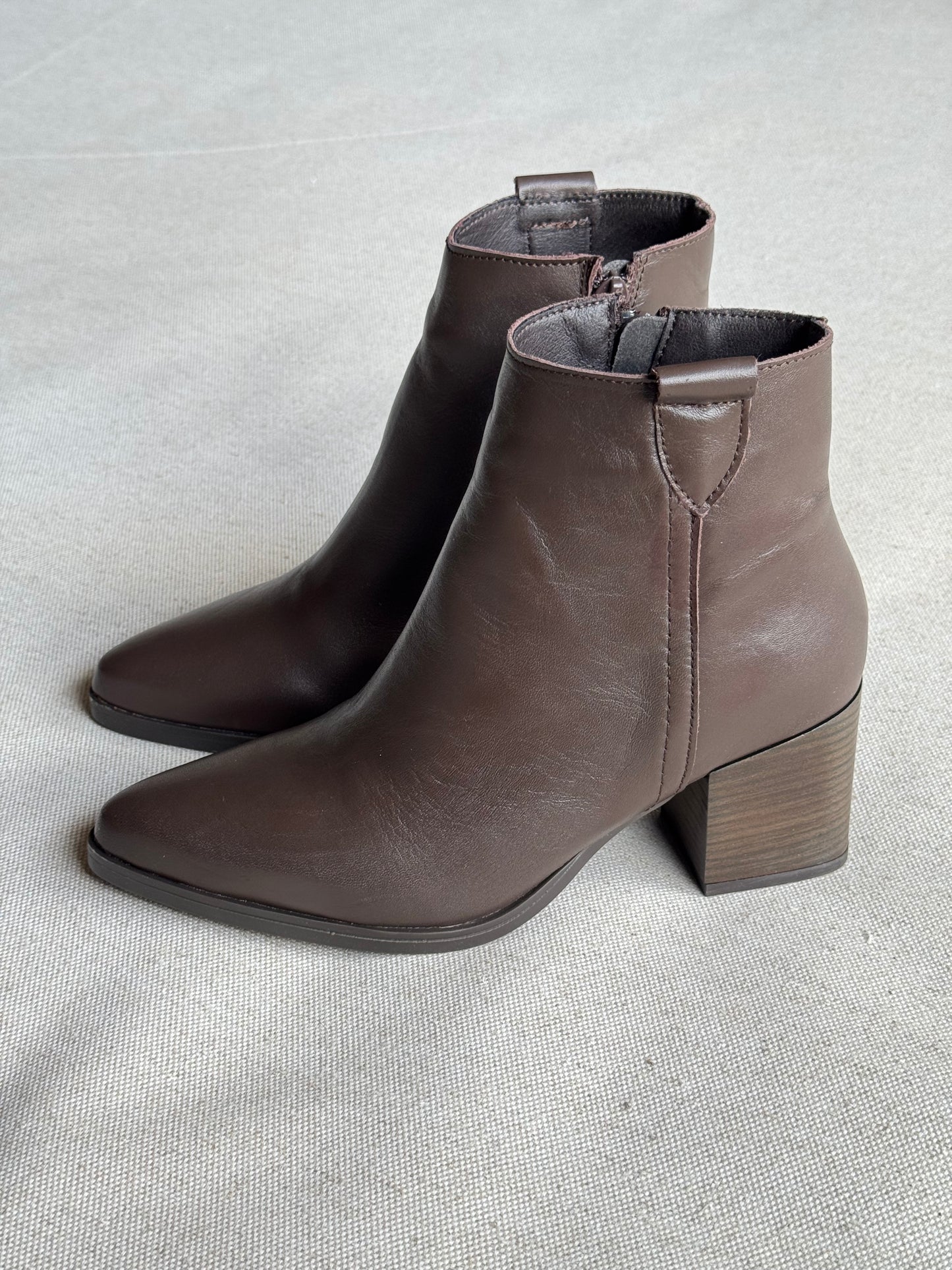 Botins Camille Chocolate