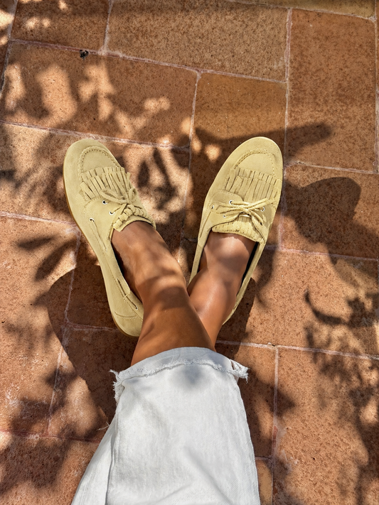 Sapatos Portofino Amarelo