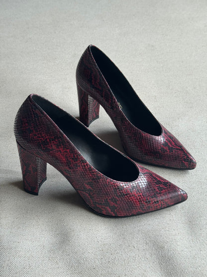 Sapatos Dragon Bordeaux