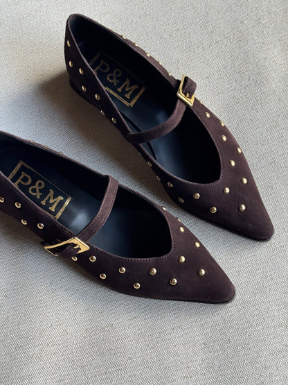 Sapato Mary Jane Brigitte Chocolate