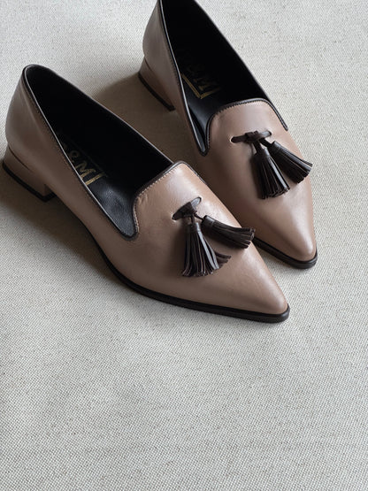 Loafers Flore Taupe