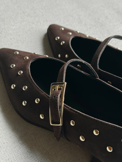 Sapato Mary Jane Brigitte Chocolate