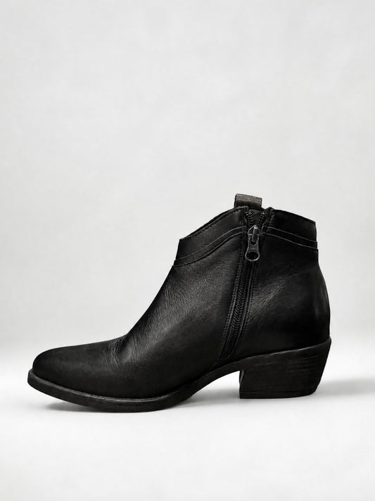 Bota Texana Mini – Pele Preta