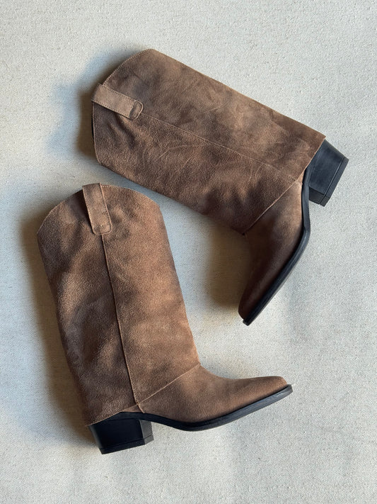 Botas Celine Taupe