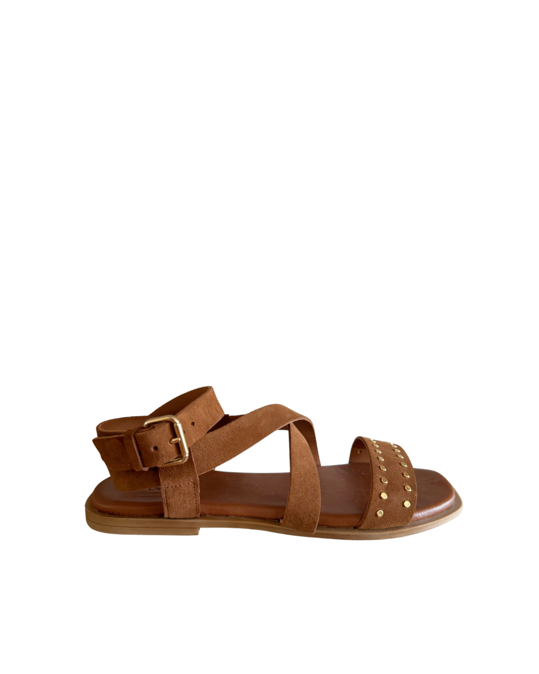 Sandálias Fleur Camel