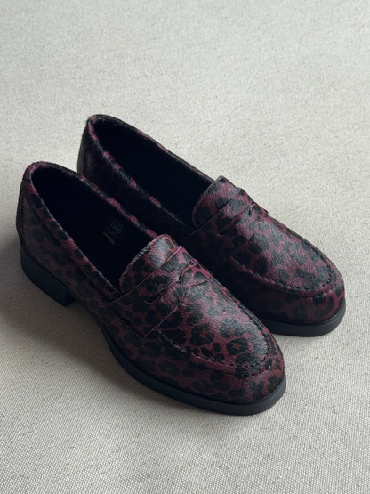 Sapatos Josephine Bordeaux Animal