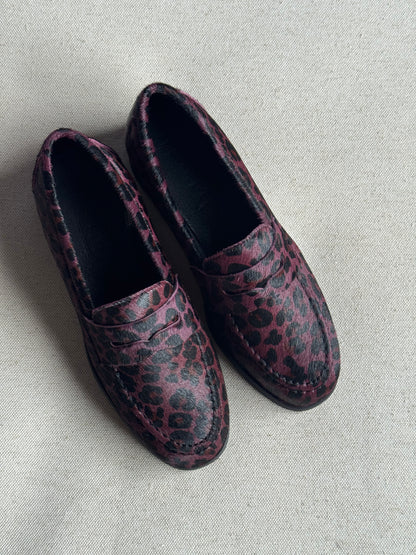 Sapatos Josephine Bordeaux Animal