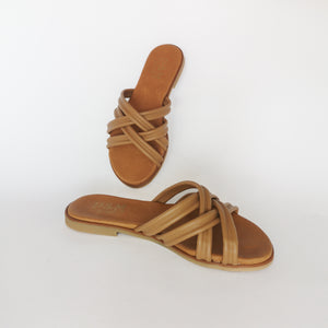 Chinelos Megan Camel